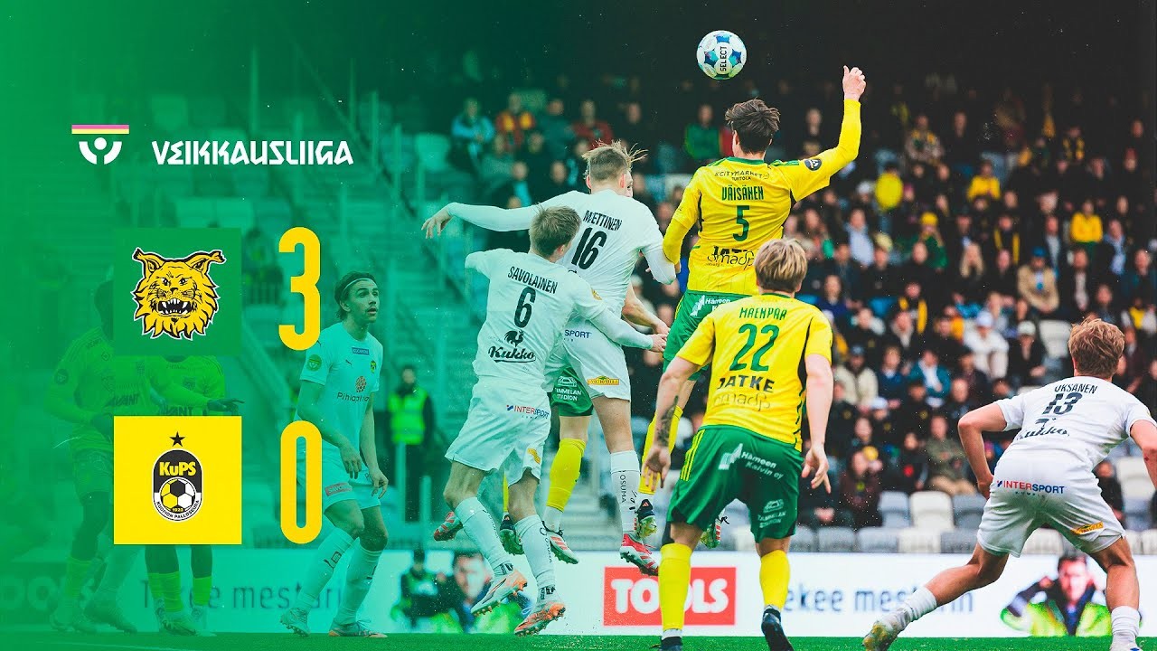 #ไฮไลท์ฟุตบอล [ อิลเวส 3 - 0 คูพีเอส ] ฟินแลนด์ ไวเคาส์ลีก้า 2025/22.5.68