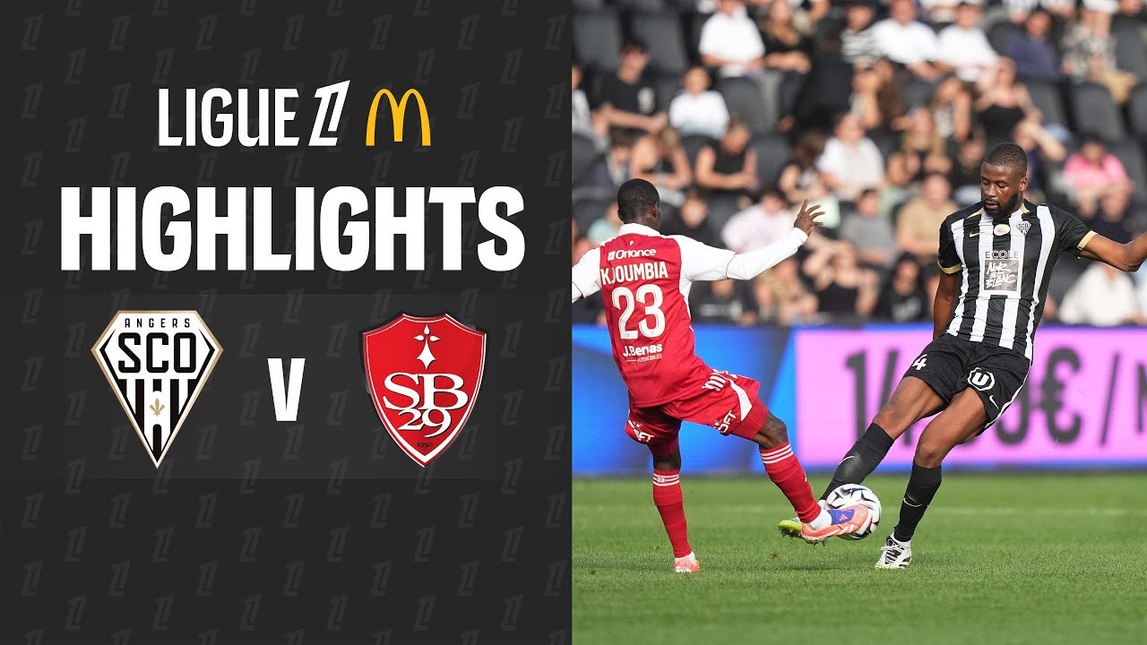 #ไฮไลท์ฟุตบอล [ อองเช่ร์ 0 - 2 แบรสต์ ] ลีกเอิง ฝรั่งเศส 2025/29.9.68